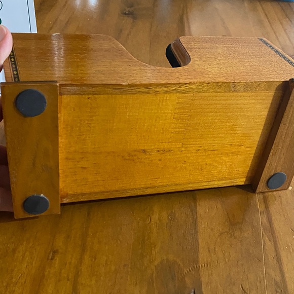 😎🎻💚 Wooden Violin Stand with Bow Holder - Picture 6 of 14